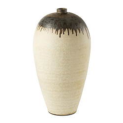 Paris Prix Vase Design en Céramique Peinture 72cm Beige