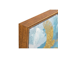 Alexandra House Living Ensemble de 2 tableaux peints à la main à 80 %, sur papier métallisé, 150 x 4 x 60 cm