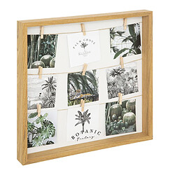 Atmosphera Porte Photo Mural Déco Bota 40cm Marron