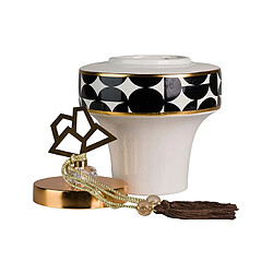 Alexandra House Living Céramique géométrique Tibor 19 x 19 x 27 cm