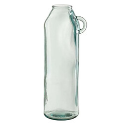 Paris Prix Vase Cylindrique Design Anse 45cm Transparent