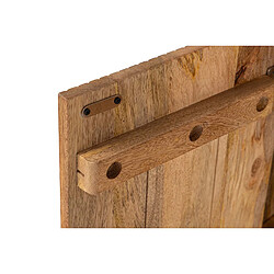 Alexandra house living Buffet en bois de manguier et marbre - Marron