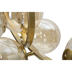 Paris Prix Lampe Suspension 7 Sphères Japan 115cm Or