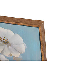 Alexandra House Living Ensemble de 2 tableaux de fleurs, peints à la main à 80 %, 60 x 4 x 60 cm