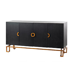 Alexandra house living Buffet métal et bois - Or