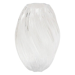 Atmosphera Vase Design en Verre Valma 27cm Transparent