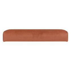 Acheter Atmosphera Pouf pliable en velours - Ambre