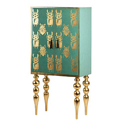 Alexandra house living Buffet égyptien 2 portes - Turquoise