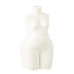 Paris Prix Vase Design Corps Femme 31cm Blanc