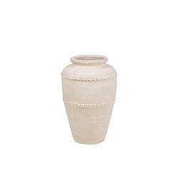 Alexandra House Living Vase en céramique beige 24 x 24 x 40 cm