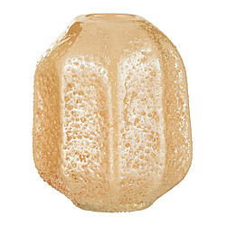 Paris Prix Vase Design en Verre Corail 21cm Orange