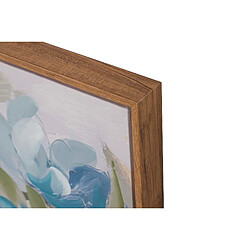 Alexandra House Living Ensemble de 2 tableaux de fleurs, peints à la main à 80 %, 60 x 4 x 60 cm