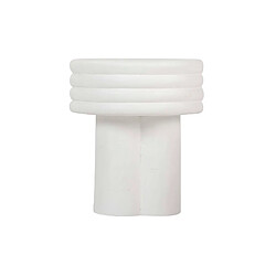 Alexandra House Living Table d'appoint blanche Sedit 37 x 37 x 42 cm