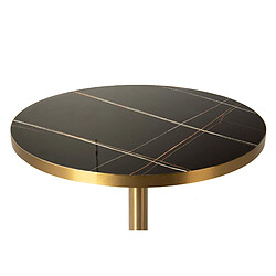 Alexandra house living table à manger - Noir et or