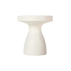 Alexandra House Living Table d'appoint blanche Sedit 51 x 51 x 55 cm