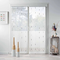 Paris Prix Paire de Voilages Chenilla 70x200cm Gris