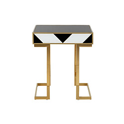 Alexandra House Living Table d'appoint Monaco Mirror 50,8 x 50,8 x 58,5 cm