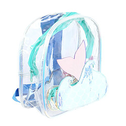 Paris Prix Sac à Dos Enfant Sirène 25cm Vert & Violet