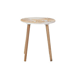 Alexandra House Living Table d'appoint en bois, dimensions 45 x 45 x 50 cm
