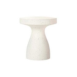 Alexandra House Living Table d'appoint blanche Sedit 51 x 51 x 55 cm