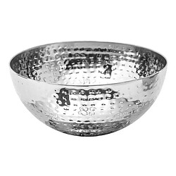Secret De Gourmet Saladier en Inox Martelé Chef 13cm Argent