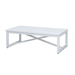 Alexandra House Living Table basse Nashville en bois et métal 120 x 70 x 41 cm