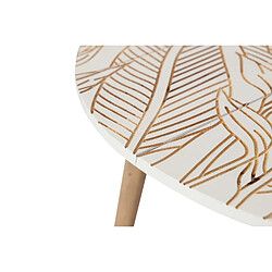 Alexandra House Living Table d'appoint en bois, 60 x 60 x 45 cm