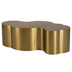 Alexandra House Living Table basse en métal Kelowna 130 x 65 x 40 cm