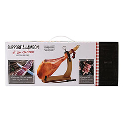 Avis Paris Prix Support & Couteau Jambon 40cm Naturel