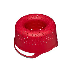Five Simply Smart Passoire Double Maille Néo 25cm Rouge