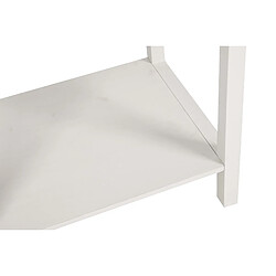 Alexandra House Living Table basse en MDF de pin blanc doré 48 x 36 x 61 cm