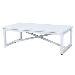 Alexandra House Living Table basse Nashville en bois et métal 140 x 90 x 41 cm