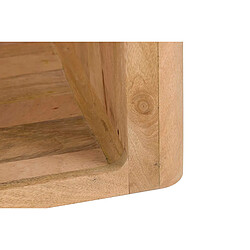 Alexandra House Living Table d'appoint Felo en bois brun manguier 55 x 40 x 60 cm