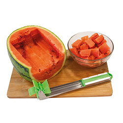 Paris Prix Découpe Pastèque Inox Moulinet 29cm Vert