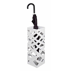 Paris Prix Porte-Parapluies Design Laqué III 48cm Blanc