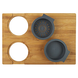 Paris Prix Planche à Découper 3 en 1 40cm Naturel