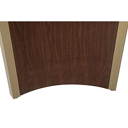 Alexandra house living Table à manger Celaya - Marron et or