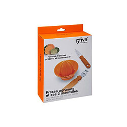 Five Simply Smart Set 3 Ustensiles de Découpe Agrume 22cm Orange pas cher