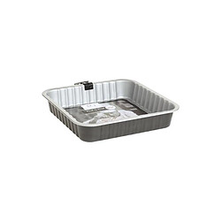 Five Simply Smart Plat à Four Carré en Métal Signature 24cm Gris