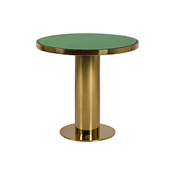 Alexandra house living table de salle à manger - Vert et or