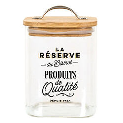 Paris Prix Bocal de Conservation en Verre Bistrot 70cl Transparent