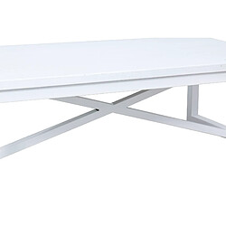 Alexandra House Living Table basse Nashville en bois et métal 120 x 70 x 41 cm