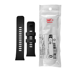 INF Bracelet en silicone pour montre Redmi 4 Black pas cher