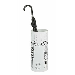 Paris Prix Porte-Parapluies Déco Carmen 45cm Blanc