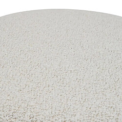 Acheter Atmosphera Pouf rond design - Blanc