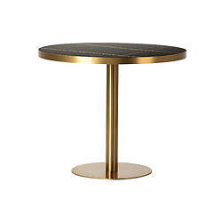 Alexandra house living table à manger - Noir et or