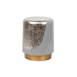 Alexandra House Living Tabouret/table d'appoint en métal vert 34 x 34 x 45 cm