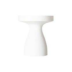 Alexandra House Living Table d'appoint blanche Sedit 51 x 51 x 55 cm