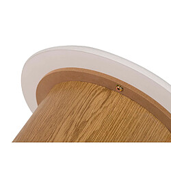 Alexandra House Living Lot de 2 tables en MDF 60 x 60 x 41 cm et 40 x 40 x 48 cm