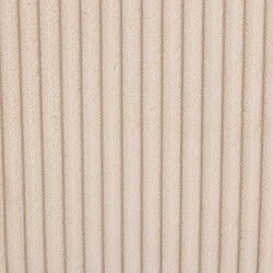 Atmosphera Pouf Pliant Coffre Arum 38cm Ivoire pas cher